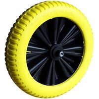 Fort 80127 Flex iCore 2 Pro Ruota Antiforo 400x100 mm con Asse 130 mm colore Giallo