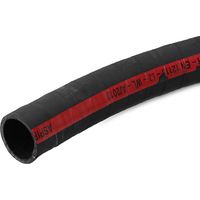 Tuyau caoutchouc aspiration hydrocarbure Ø50x61 – Tube nitrile noir lisse antistatique – 10 bars – Pour produits hydrocarbures jusqu'à 50% aromatiques – Soditecc