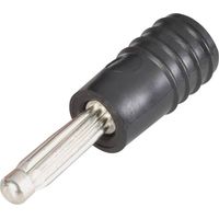 Schnepp Adapter 2mm 4mm Schwarz Dauerplastik