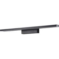 Alumbracuadros 22w 4000k Acebo Negro 1870lm Ip44 4,8x56x8,5cm
