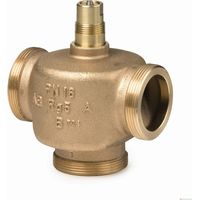 Vanne 3 Voies Siemens Dn32 Régulation Précise Des Fluides Cvc - Siemens