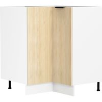 Gabinete de cocina de esquina gabinete inferior Fasola 82x76x76 - VCM