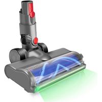 Adapté aux accessoires pour aspirateurs Dyson séries V7, V8, V10, V11 et V15 : brosse de sol avec indicateur de poussière et affichage global de la poussière, tête d’aspiration(applicable aux modèles