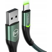 Mcdodo USB-C-Schnellladekabel für Samsung-Ladegeräte, USB Typ C, LED, 1 m