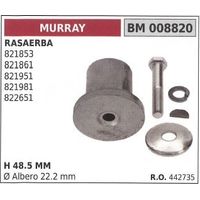 Rasentraktor-Mähermesser-Nabenhalter 821853 Murray 008820