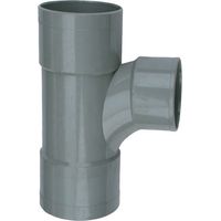 Raccord coudé double femelle wavin 87°30 pvc d50 étanche durable