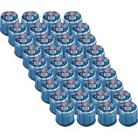 Kemper – Pack de 36 cartouches de gaz butane 190g – Percables – Système stop-gaz – Pour lampe à souder et matériel de camping