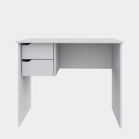SCRITTOIO 2 CASSETTI 90X50X73 CM BIANCO