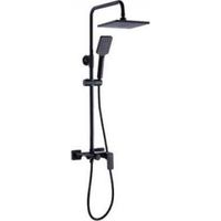 Valvex Modelo ducha lluvia acabado negro mate
