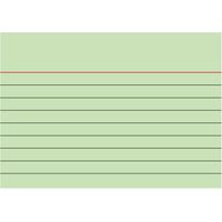 BRUNNEN Karteikarte 102270150 DIN A7 liniert gn 100 St./Pack.