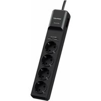 Multipresa con 4 Prese con Interruttore Cyberpower P0420SUD0-DE (1,8 m)