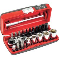 Set 23 pezzi bussole + inserti Usag X-GRIP in cofanetto 609 1/4 SKK - U06090004