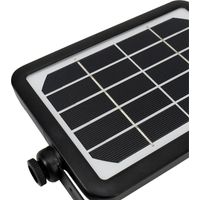Faro LED solare Solen 5W 500LM 4000K IP65 nero con sensore PIR 2842