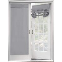 Blackout Curtain for French Doors - Thermal Insulated Blackout Glass Door Curtain Panel Tricia Curtain for Door Window Curtains, 1 Panel, 26 x 68 Inches, Burgundy