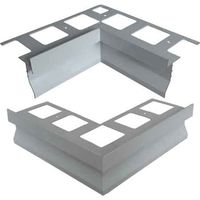 ANGLE POUR GOUTTIÈRE POUR BALCONS ET TERRASSES 'TOP'