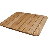 Pedana doccia antiscivolo 55 x 68 con spigoli arrotondati per piatto doccia 70x90