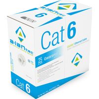 UTP-Kabel Kat. 6 LSOH 4x2x23AWG 305 m Brennbarkeitsklasse DCA Alantec 25 Jahre Garantie, Qualitätszertifikat - Intertek (USA)