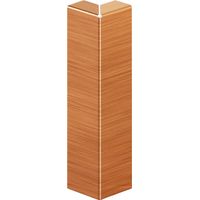 Ilcom FCL Außenecke für FC-Sockelleiste aus Edelstahl 60mm x 20mm x 10mm - Kupfer satiniert