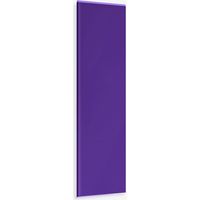 Tableau magnétique en verre Violet 20 x 60 cm