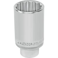 MATADOR chiave a bussola-inserti, lunga, 12-esagonale 12,5 (1/2) 32 mm, 4081 1320