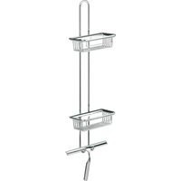 Estante de pared system2 de emco, 2 cestas profundas, limpiador