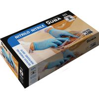 Scatola da 100 guanti economici monouso in nitrile senza polvere Taglia M JUBA