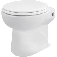 GO by Van Marcke toilette au sol avec broyeur avec double chasse 2/44 litres avec abattant