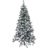 Weihnachtsbaum schneegrüner Tanne in PVC - Altezza 180 cm - 500 rami