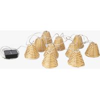 Chillout IP44 Estela LED 1W Blanco Cálido 2500K Imitación Madera Aplique Exterior con Estilo Natural
