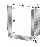 Colgador (zueco) de estructura BSD160/160 SST (por 25)