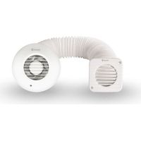 Xpelair Simply Silent DX100BT Complete Round Shower Fan