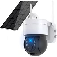 Câmera de Segurança Solar 4MP HD - Rotação 355° Pan-Tilt, Proteção IP65 À Prova de Água, Vídeo Noturno, Comunicação Bidirecional