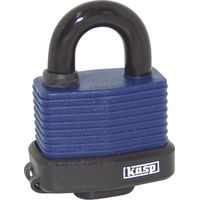 Kasp K13545D Vorhängeschloss 63 mm verschieden schließend Blau Schlüsselschloss