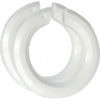 Set di 2 anelli per paralume B22 / E14 TIBELEC, plastica, bianco TIBELEC