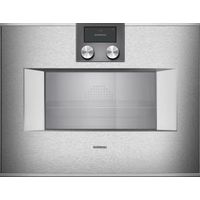 Gaggenau BS450111. Dimensione del forno: Media, Tipo di forno: Forno elettrico, Capacità interna forno totale: 50 L. Posizionamento dell'apparecchio: Da incasso, Colore del prodotto: Acciaio inox, ...