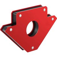 Supporto magnetico per saldatura a forma di freccia posizionatore per saldature a 45° 90° 135° 180° squadra magnetica portata 12 kg
