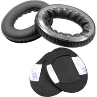 vhbw Coussinets d'oreille compatible avec Bose Around-Ear AE1 casque audio, headset - noir