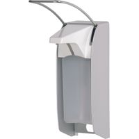 MEDICLINICS DJ0057 Dispensador de Jabón Líquido para Pared de Aluminio - ref: DJ0057