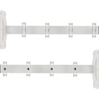 TENDER FIL tendedero de pared 4 poleas blanco juego , Tendedero de pared 4 poleas. Ideales para exteriores. Su sistema de polea permite fácil acceso a todo el cordaje desde un mism