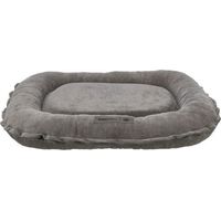 Cojín para perro - TRIXIE - Vital LENNOX - Tela de chenilla - Ovalado - 90 x 70 cm - Gris