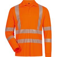 HARLINGEN UV- und Warnschutz-Langarm-Polo-Shirt Größe 2XL(62/64)