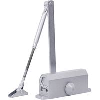 royaluxe - Ferme-porte hydraulique automatique avec butée, ferme-porte à ressort réglable