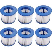 Cocooning Water Lot de 6 cartouches de filtres pour spa gonflable