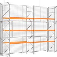Scaffalatura sicura per pallet 3 piani - Altezza 5000mm - Lunghezza 5400mm - RAYPALSE/3N/5054
