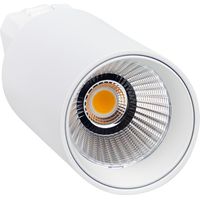 LED-Schienenleuchte, zweifach, mittel, 20 W, 1500 lm, verstellbar, Ø 6,5 x 19,5 cm, 4000 K Weiß, 30000 h, SECOM