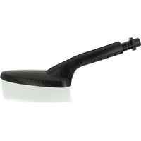 vhbw brosse de lavage compatible avec Kärcher K 3.500 T 50, K 3.500 Garden, K 3.500 T250 nettoyeur haute pression - 34x10 cm noir / blanc
