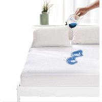 Housse de matelas - taille 140x200cm - housse de matelas imperméable - anti - acariens et moisissures allergies