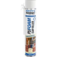 SCHIUMA POLIURETANICA 'PU FOAM UNIVERSAL' ml 750 - per pistola- 12 pezzi - ONEBOND