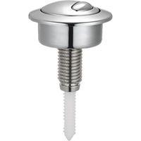 Bouton de chasse d'eau des toilettes, bouton poussoir double pour système de chasse d'eau des toilettes.