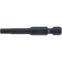 Bit für Elektroschrauber King Tony 1/4 hex 5.0 x 50mm Stahl ergonomisch